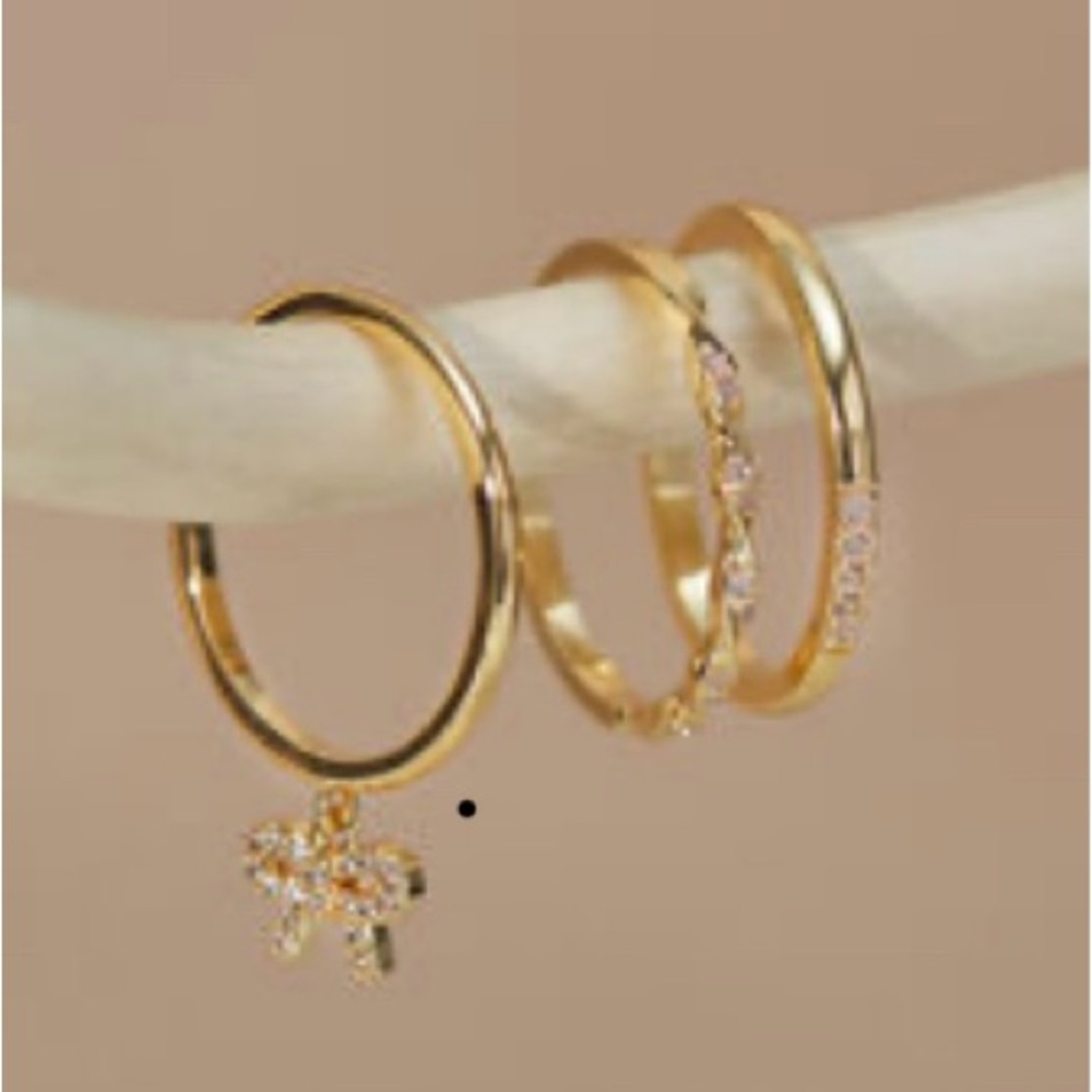 Altar'd State Gold and Silver Tone Ring Set